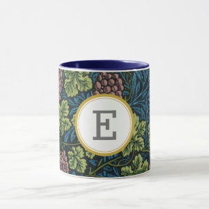 Caneca William Morris PERSONALIZADO INICIAL