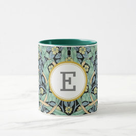 Caneca William Morris PERSONALIZADO INICIAL