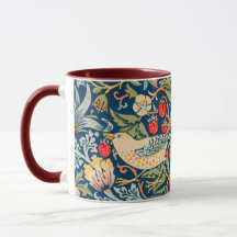 William Morris Strawberry Thief Design