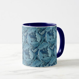 Caneca William Morris Vintage Acanthus Foliage Blue