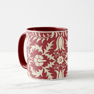 Caneca William Morris, Vintage Floral Pattern