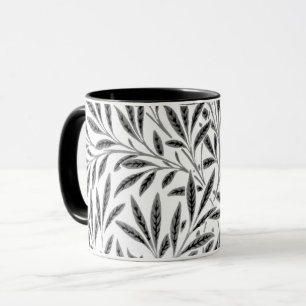 Caneca William Morris Willow Pattern, Cinza, Preto e Bran
