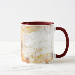 Caneca William Turner Sun Sobre Uma Pintura Em Lago