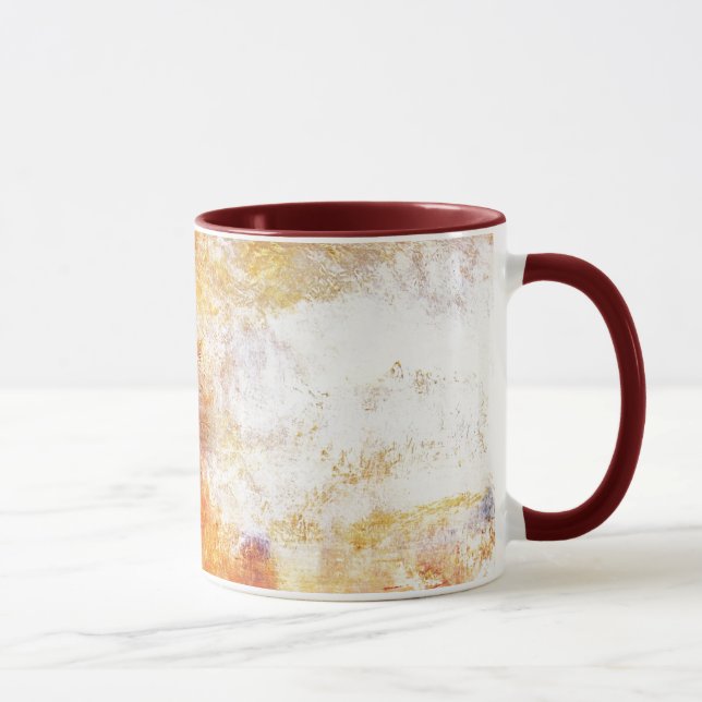 Caneca William Turner Sun Sobre Uma Pintura Em Lago (Direita)