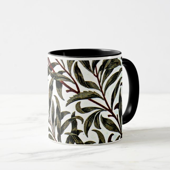 Caneca Willow Bough, a William Morris design, (Frente Esquerda)