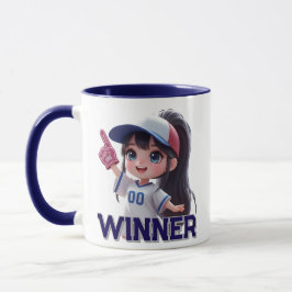 Caneca winner fan sports dall
