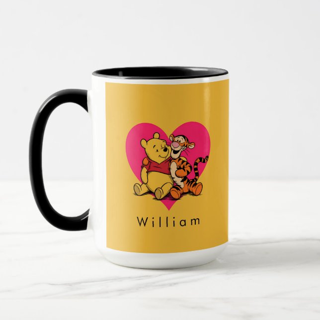 Caneca Winnie the Pooh & Tigger Doces (Esquerda)
