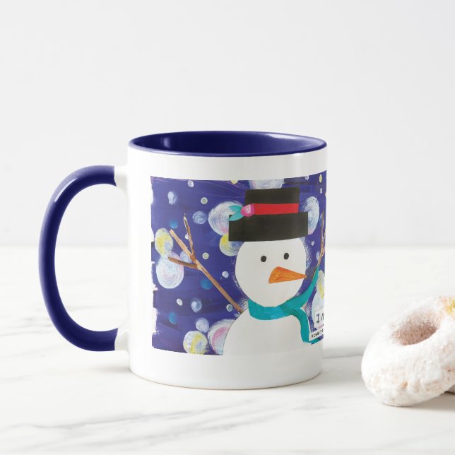 Caneca Winter Snowman (Com Donut)