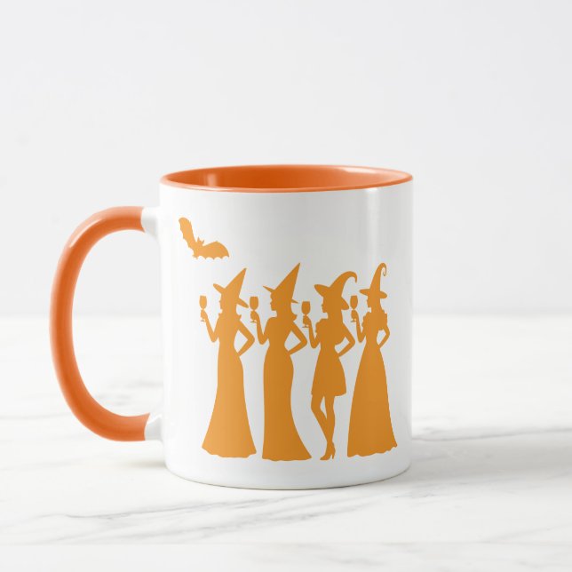 Caneca Witch Squad Silhouette Halloween Party (Esquerda)