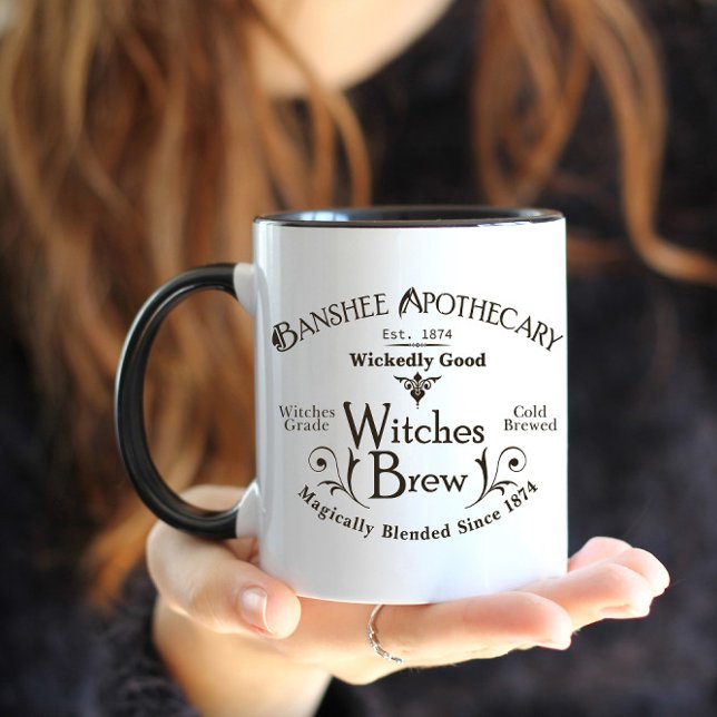 Caneca Witchy Mug, Witchy Mug, Bruxas Criam Mug De Hallow (Criador carregado)