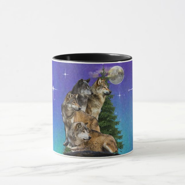 Caneca Wolf e Moon (Centro)
