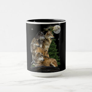 Caneca Wolf e Moon