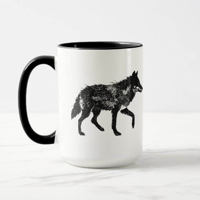 Caneca Wolf Mug (Esquerda)