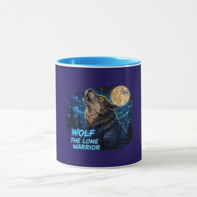 Caneca Wolf O Guerreiro Solitário (Centro)