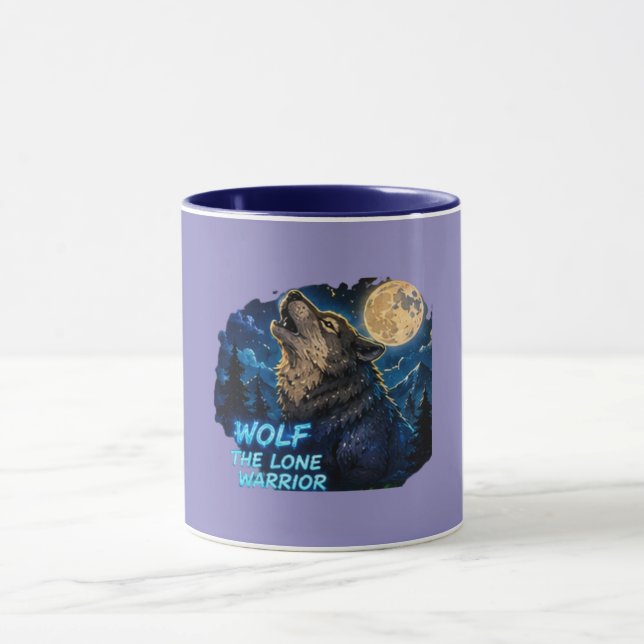 Caneca Wolf O Guerreiro Solitário (Centro)