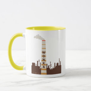 Caneca Wonka Factory Silhouette