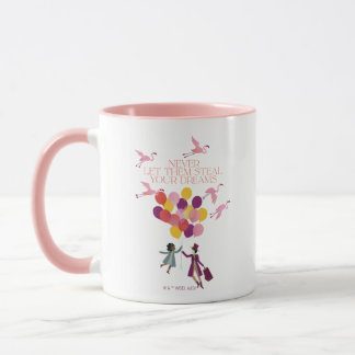Caneca Wonka "Nunca Deixe Que Roubem Seus Sonhos"