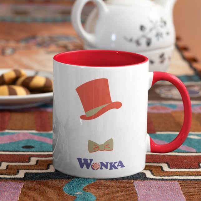 Caneca Wonka Top Hat e Arco Tie (Criador carregado)