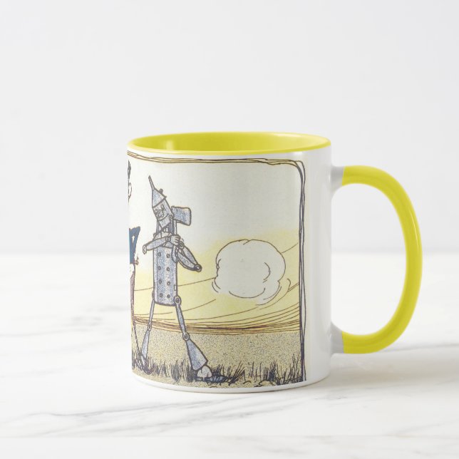 Caneca Woodman da lata (Direita)