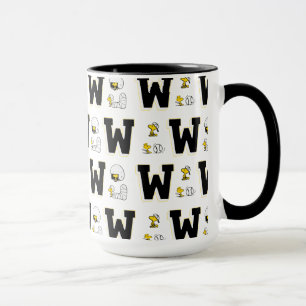 Caneca Woodstock Varsity Sports - Letra Patterna
