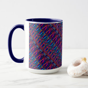 Caneca Wool Topped paisley