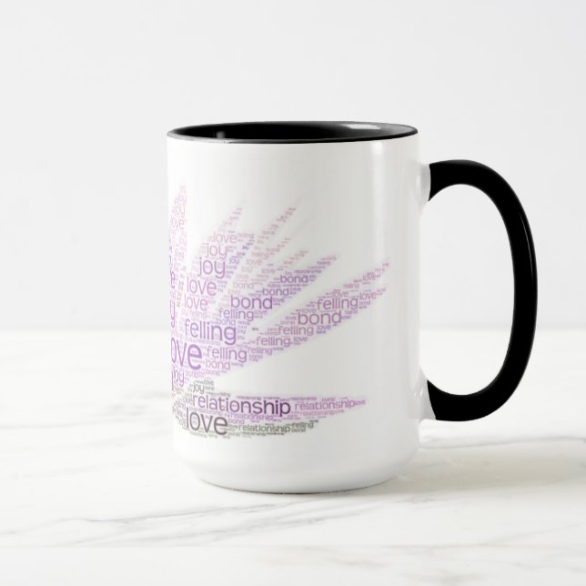 Caneca Word Cloud Mug (Direita)