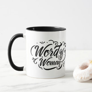 Caneca Wordy da mulher