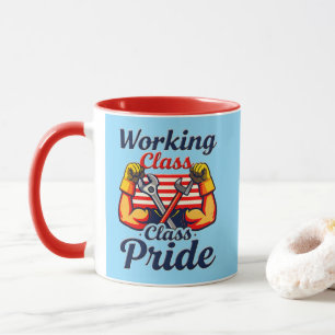 Caneca Working Class Pride Strong Arms Design