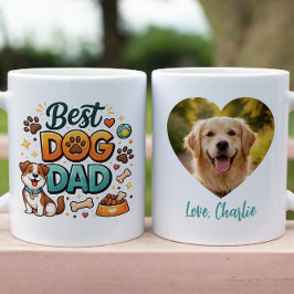 Caneca World’s Best Dog Dad | Custom Father’s Day