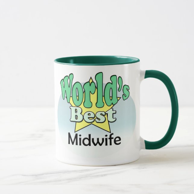 Caneca World's Best Midwife (Direita)