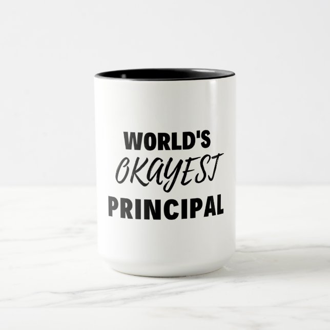 Caneca World's Okayest Principal 2 (Centro)