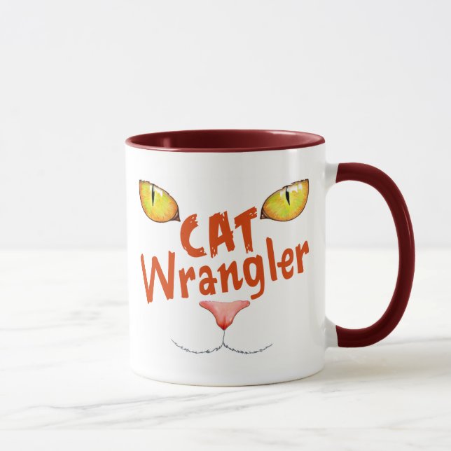 Caneca Wrangler do gato (Direita)