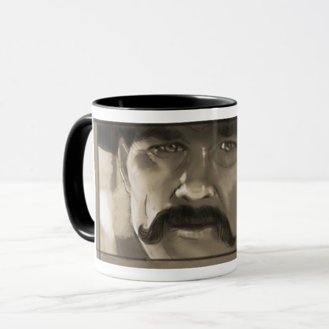 Caneca Wyatt cowboy (Frente Esquerda)