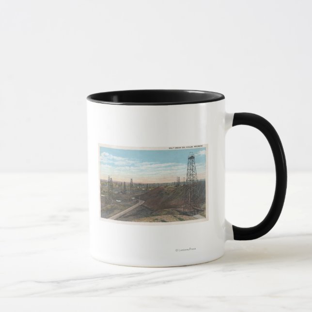 Caneca Wyoming Salt Creek Old Fields SceneWyoming (Direita)