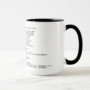 Caneca x86 conjunto uma "quantidade do café "