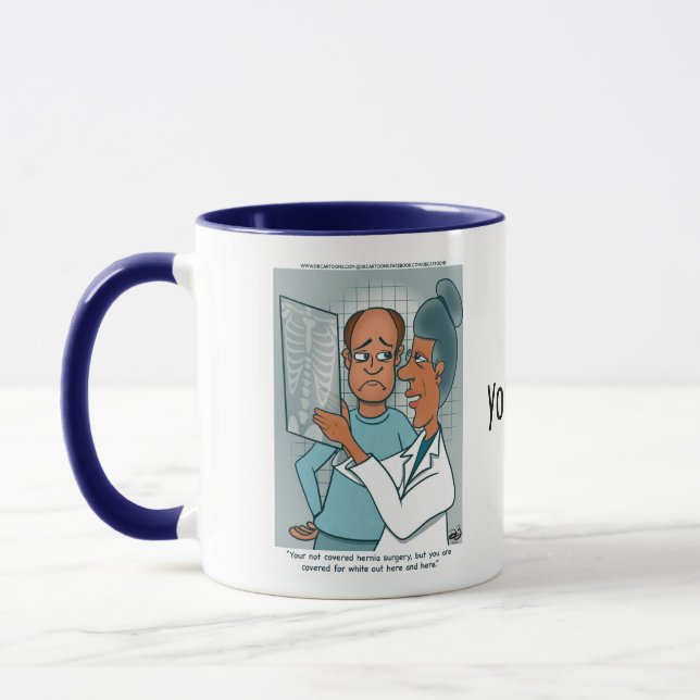Caneca X-Ray Combo Mug (Esquerda)