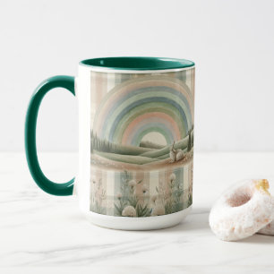Caneca Xadrez Arco-íris