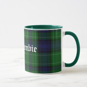 Caneca Xadrez de Abercrombie Tartan Clássico Personaliza