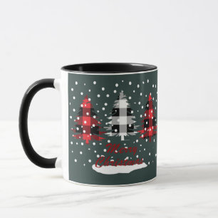 Caneca xadrez de búfalo