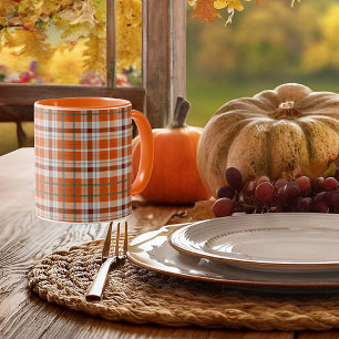 Caneca Xadrez de outono