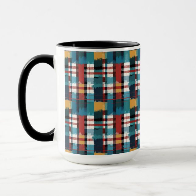 Caneca Xadrez retrorreflectora da Cabina de Montanha em T (Esquerda)