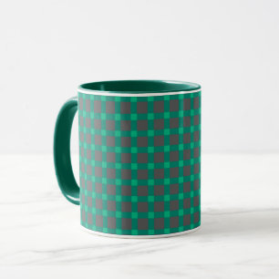 Caneca Xadrez-tartã-escocesa-sem-costura