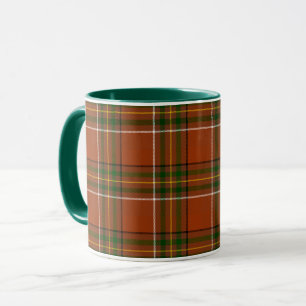 Caneca Xadrez Terroso Marrom Tartã