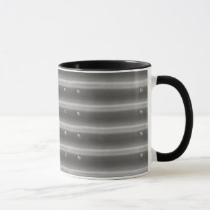 Caneca Xarope de café metálico com efeito 3D