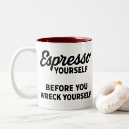 Caneca - Xícara Divertida para Amantes de Café par