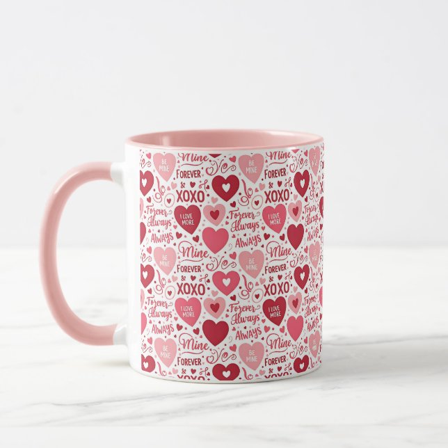 Caneca XOXO & Sempre Minha  (Esquerda)