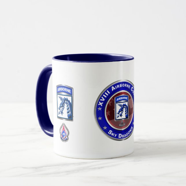 Caneca XVIII Aviões-piloto (Frente Esquerda)