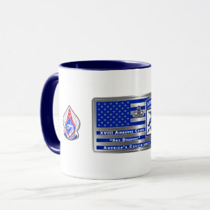 Caneca XVIII Corpo de Emergência da América