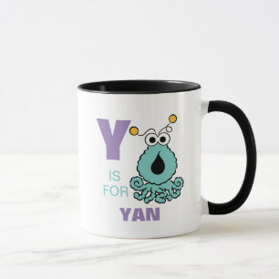 Caneca Y é de Yip-Yips   Adicione seu Nome