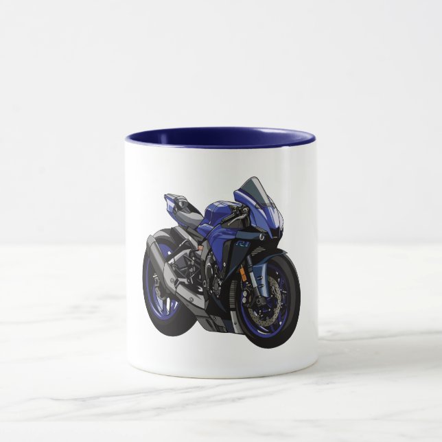 Caneca Yamaha R1 cute style (Centro)